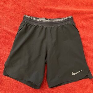 Nike Men's Nike Pro Black Athletic Shorts 9in inseam